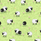 Sheep Meadow, The World of Susybee (Sold By 1/2 Meter)